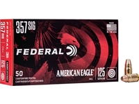 Federal American Eagle .357 Sig 125gr FMJ 50rd