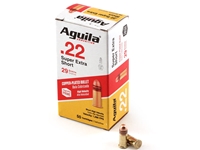 Aguila Super Extra High Velocity .22 Short 29gr 50rd