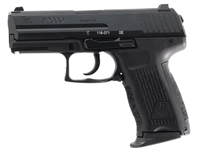 HK P2000 V2 LEM 9mm 3.66" Pistol, 2-10rd Mags