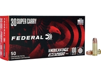 Federal AE .30 Super Carry 100gr FMJ 50rd