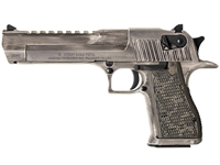 MRI Desert Eagle Mark XIX .44Mag 6" 8rd Pistol, White Matte Distressed