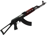 Zastava ZPAPM70 7.62x39mm Triangle Stock  Rifle, Red Handguard