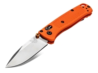 Benchmade Mini Bugout 2.82" AXIS Folding Knife, Orange Grivory
