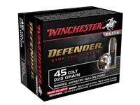 Winchester Defender 45 Colt 225gr Bonded JHP 20rd