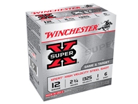 Winchester Super-X 12GA 2.75 #6 Steel Shot 25rd