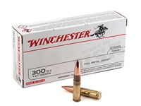 Winchester USA .300BLK 147gr FMJ 20rd