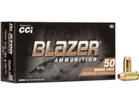 Blazer Brass 10mm 180gr FMJ 50rd