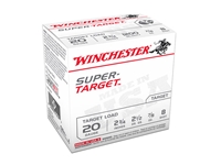 Winchester Super Target Heavy 20GA 2.75" 7/8oz 8 Shot 25rd