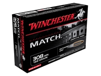 Winchester Match .308WIN 168gr Sierra MatchKing HPBT 20rd