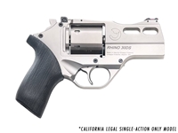 Chiappa Rhino 30SAR .357Mag 3" 6rd Revolver, Nickel - Single Action Only
