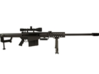 Barrett M107 US Rifle System 50BMG 29" Rifle w/ Leupold Mark 4 Scope