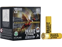 Federal Prairie Storm FliteStopper Steel 20GA 3" .875oz Lead-Free #4 Shot 25rd