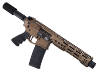 Juggernaut Tactical JT-15 SSP 5.56mm 8.5" Straight Pull Bolt Action Pistol, Burnt Bronze