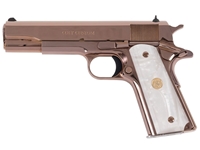 Colt 1911 Series 80 38 Super 5" Rose Gold Pistol