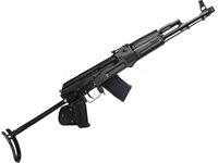 Arsenal SAS M-7 Underfolder 7.62x39mm Milled Rifle, Black Cerakote - CA