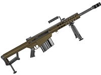 Barrett Model 82A1 50BMG 20" 10rd Rifle, Coyote Brown