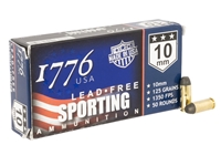 1776 USA 10mm 125gr Lead Free Sporting Ball 50rd