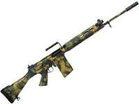 DSA SA58 21" Bush Tracker Rifle Traditional Profile Barrel Rhodesian Camo