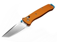 Benchmade Bailout 3.38" AXIS Folding Knife, Orange Aluminum