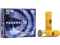 Federal Power-Shok 20GA 3" 18 Pellets 2 Buck Shot 5rd