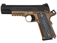 Colt Custom Shop 1911 M45A1 CQB .45ACP 5" 8rd Pistol, FDE/Black