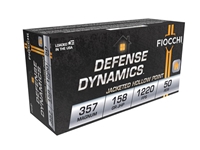 Fiocchi Defense Dynamics .357Mag 158gr JHP 50rd