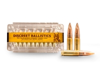 Discreet Ballistics .300Blk Target 190gr Match Subsonic 50rd