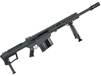 Barrett M107A1-S .50BMG 20" Fluted Barrel Rifle, Black