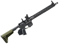 Springfield Saint Victor 5.56mm 16" Rifle w/ HEX Dragonfly Red Dot, OD Green - CA Featureless