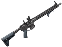 Springfield Saint Victor Magpul 5.56mm 16" Rifle w/ HEX Dragonfly Red Dot, Gray - CA