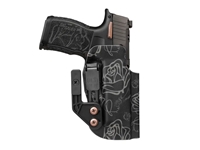 Crossbreed Holsters P365/XL Xecutive Lena Rose Print Holster, RH Black