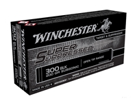 Winchester Super Suppressed .300BLK 200gr Open Tip 20rd