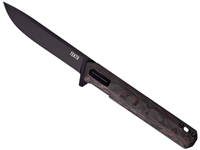Tekto F2 Bravo 3.1" Folding Knife, Forged Ember/Black Accents