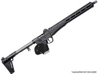 KelTec Sub 2000 Gen3 9mm 16.15" Rifle, Black - Glock 19 - CA Featureless