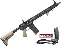 Springfield Saint Victor Magpul 5.56mm 16" Rifle w/ Gear Up 2023, FDE