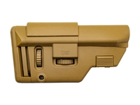 B5 Systems Collapsible Precision Stock, Coyote Brown - Short/SR25