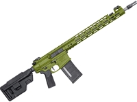 Noveske N6 Gen4 Heavy SPR w/ Micro Switchblock 6.5CM 18" SS Rifle, Bazooka Green
