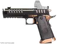 Watchtower Apache Double Stack 1911 9mm 4.6" 17rd Pistol TB, Graphite/Copper