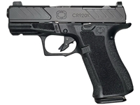 Shadow Systems CR920X Foundation Series 9mm 3.41" 15rd Pistol, Black/Black Barrel