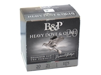 Baschieri & Pellagri Heavy Dove & Quail 20GA 2.75" 1oz #8 Shot 25rd