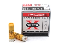 Winchester Super X Game Load 20GA 2.75" .875oz #6 Shot 25rd