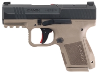 Canik CA Mete MC9 9mm 3.2" 10rd Pistol, Black/FDE