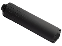 HuxWrx Flow 9K Ti Hub Suppressor, Black