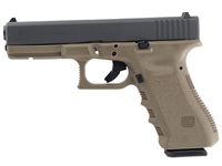 Glock 17 Gen3 9mm 4.49" 10rd Pistol, OD Green - Camfour Exclusive