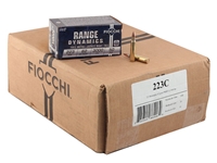 Fiocchi Rifle Shooting Dynamics .223REM 62gr FMJBT 1000rd Bulk Case
