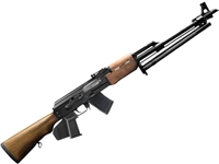 Zastava ZPAP M72 RPK 7.62x39 21" Rifle, Walnut - CA Featureless