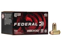 Federal AE 40S&W 180gr FMJ 100rd