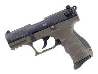 Walther CA P22 .22LR 3.4" 10rd Pistol, Military Green