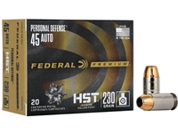 Federal HST .45ACP 230gr JHP 20rd