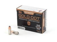 Speer Gold Dot .25ACP 35gr JHP 20rd